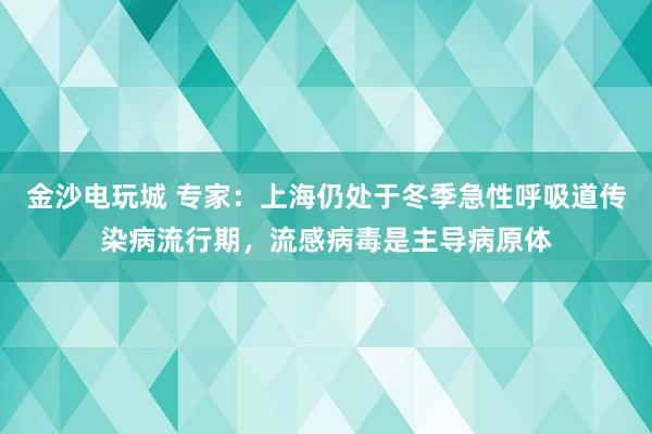 金沙電玩城 專家:上海仍處于冬季急性呼吸道傳染病流行期,流感病毒是主導病原體
